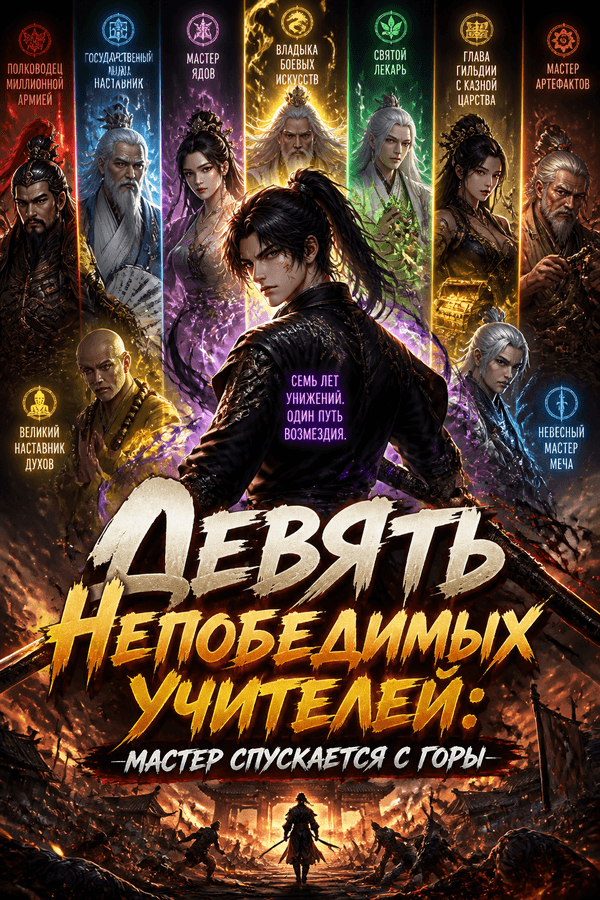 Девять непобедимых учителей: мастер спускается с горы