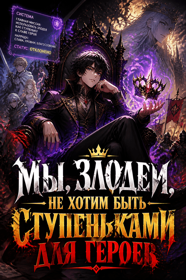 Мы, злодеи, не хотим быть ступеньками для героев