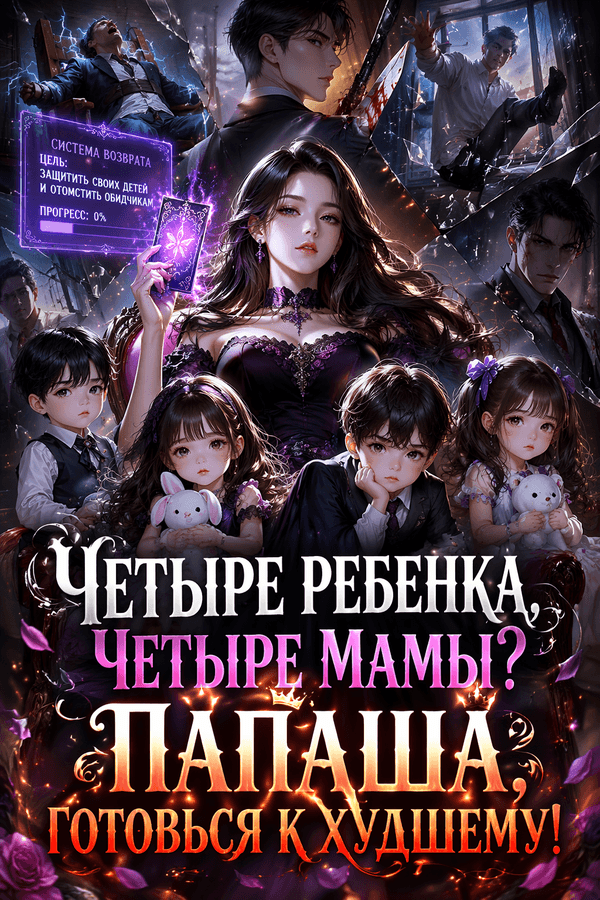 Четыре ребенка, четыре мамы? Папаша, готовься к худшему!