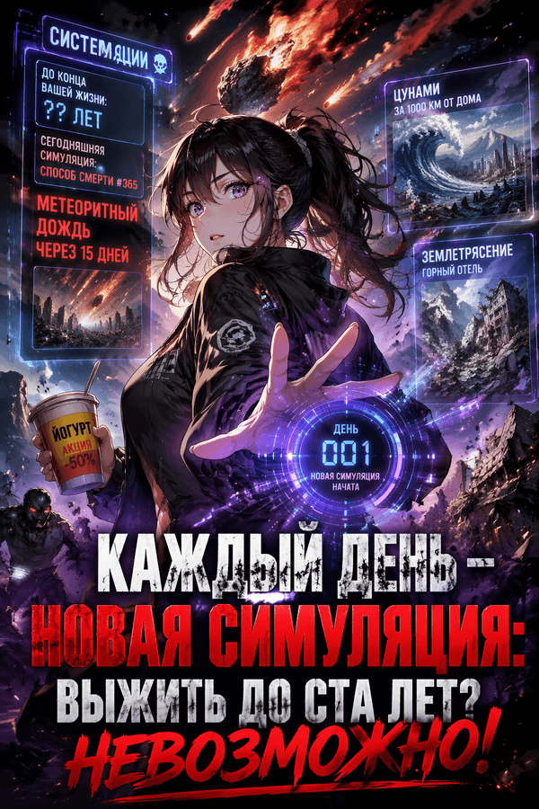 Каждый день — новая симуляция: выжить до ста лет? Невозможно!