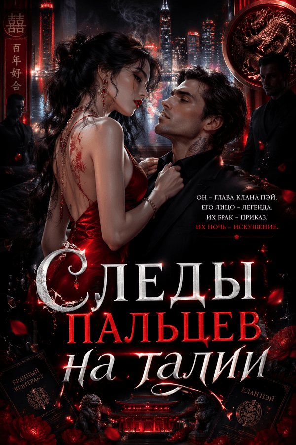 Следы пальцев на талии