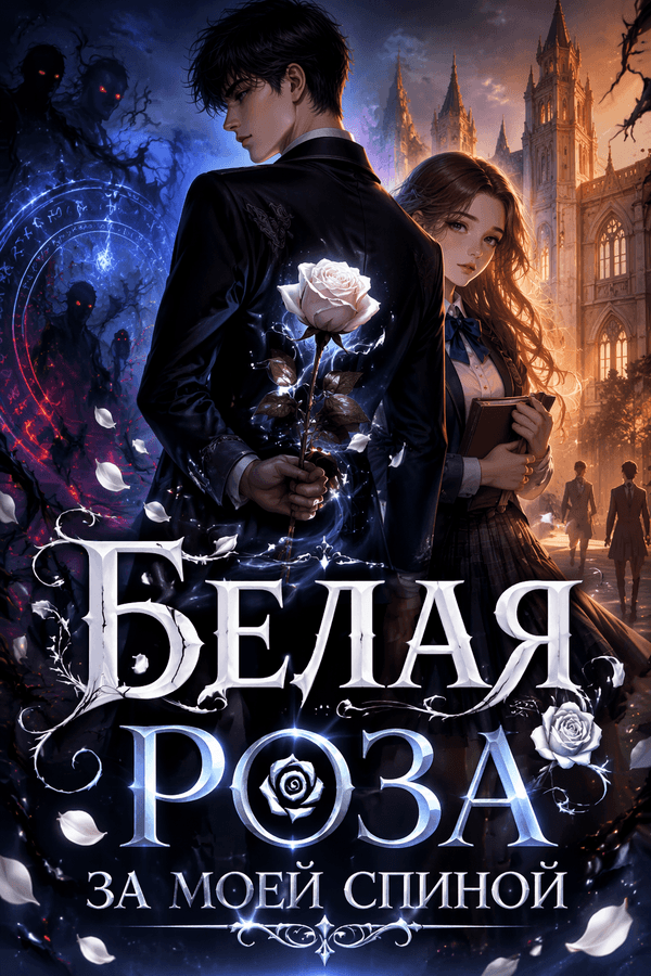 Белая роза за моей спиной