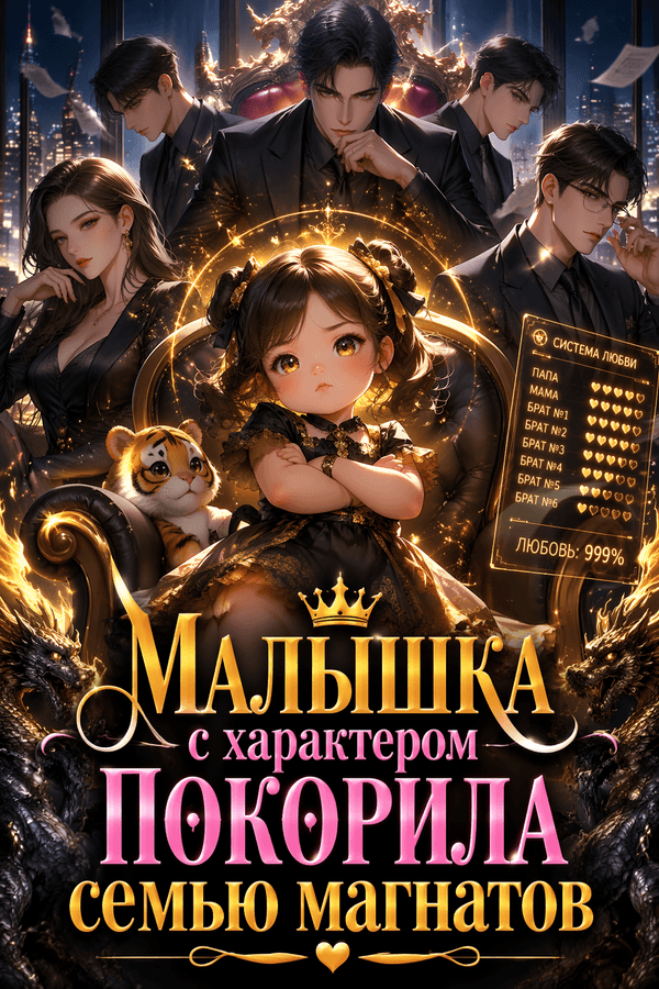 Малышка с характером покорила семью магнатов