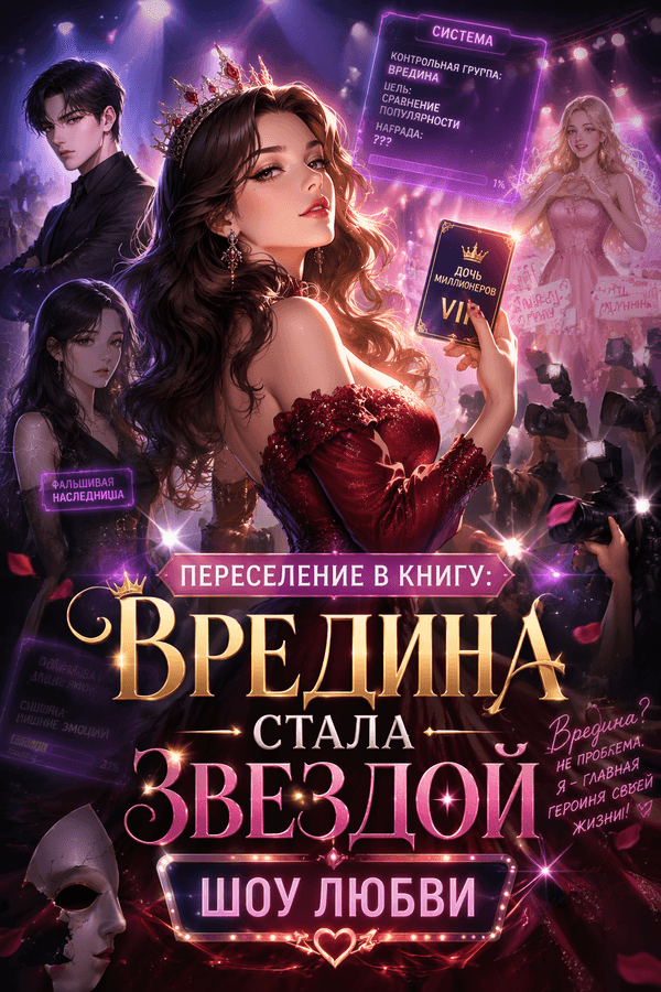 Переселение в книгу: Вредина стала звездой шоу любви