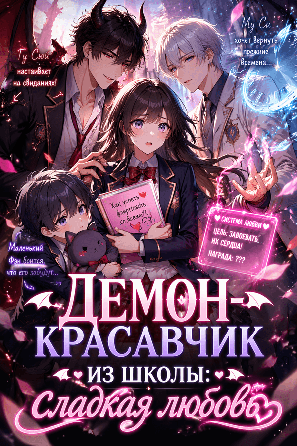 Демон-красавчик из школы: сладкая любовь