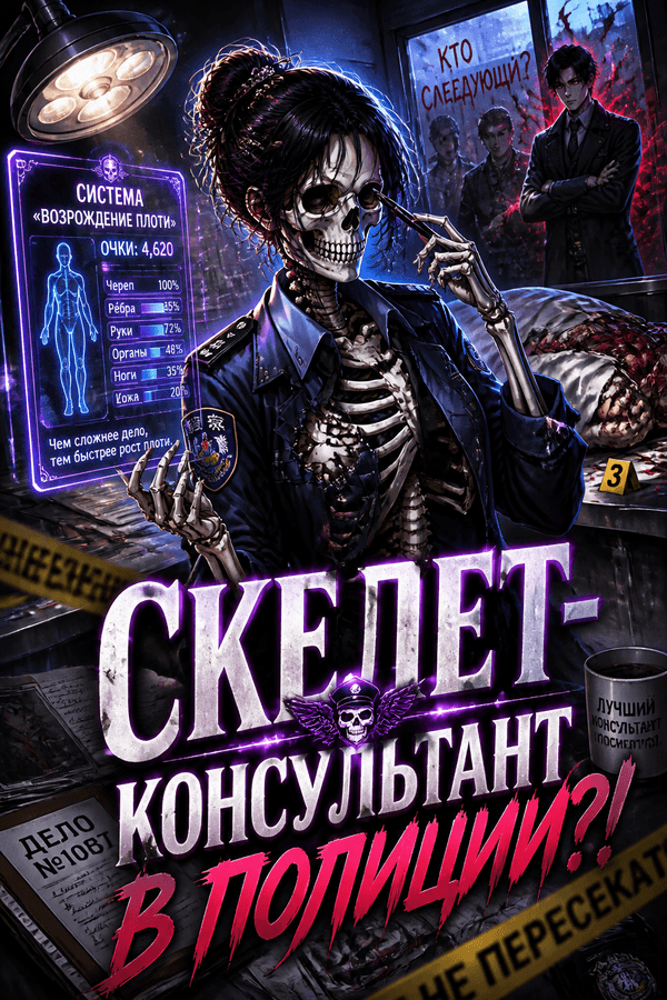 Скелет-консультант в полиции?!