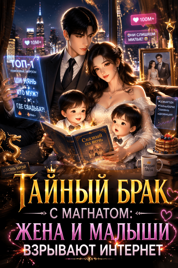 Тайный брак с магнатом: жена и малыши взрывают интернет