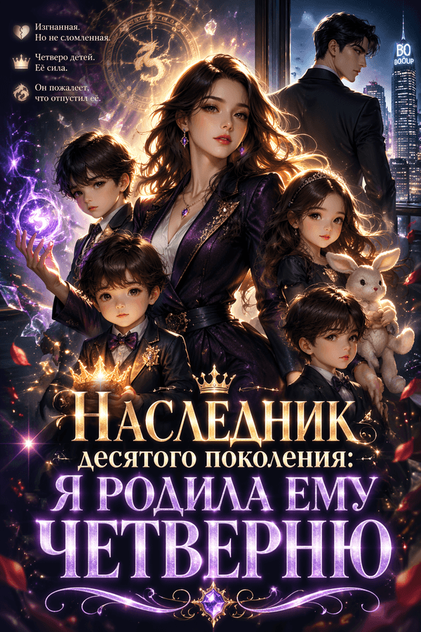 Наследник десятого поколения: я родила ему четверню