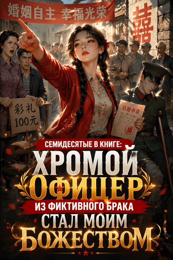 Семидесятые в книге: Хромой офицер из фиктивного брака стал моим божеством