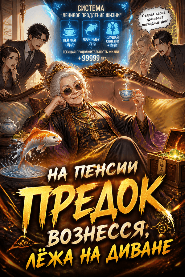 На пенсии предок вознесся, лёжа на диване