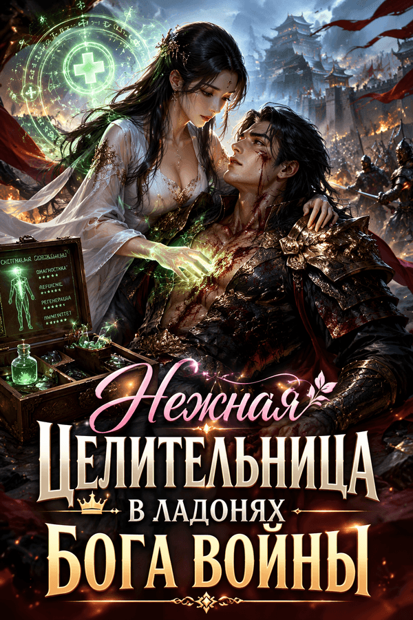 Нежная целительница в ладонях Бога Войны