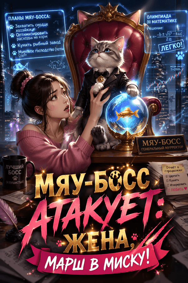 Мяу-босс атакует: жена, марш в миску!
