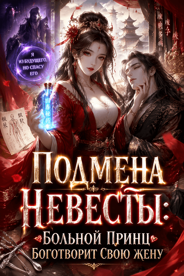 Подмена невесты: Больной принц боготворит свою жену
