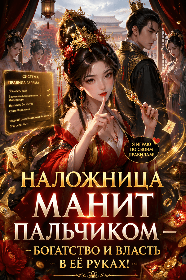 Наложница манит пальчиком — богатство и власть в её руках!