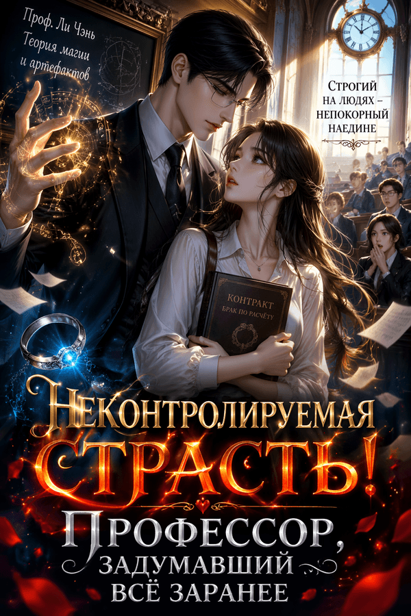 Неконтролируемая страсть! Профессор, задумавший всё заранее