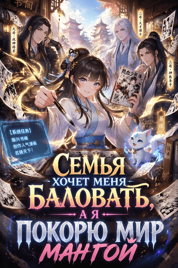 Семья хочет меня баловать, а я покорю мир мангой