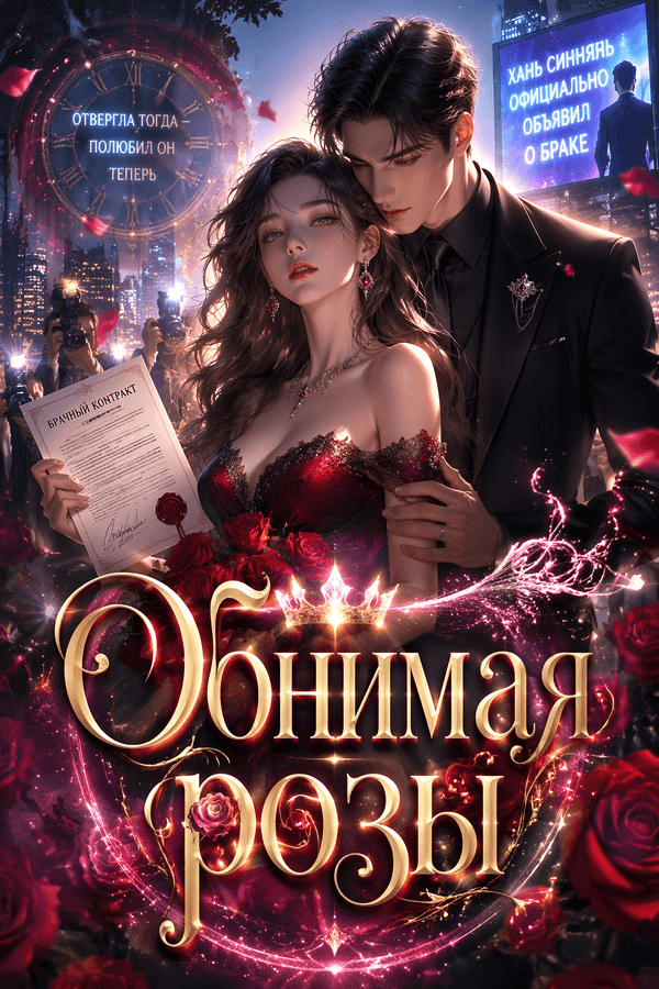 Обнимая розы
