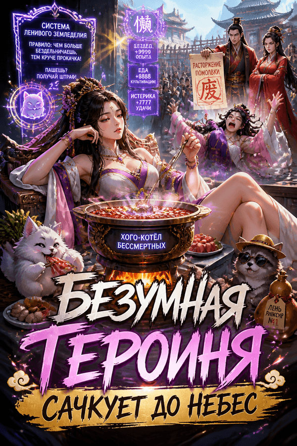 Безумная героиня сачкует до небес
