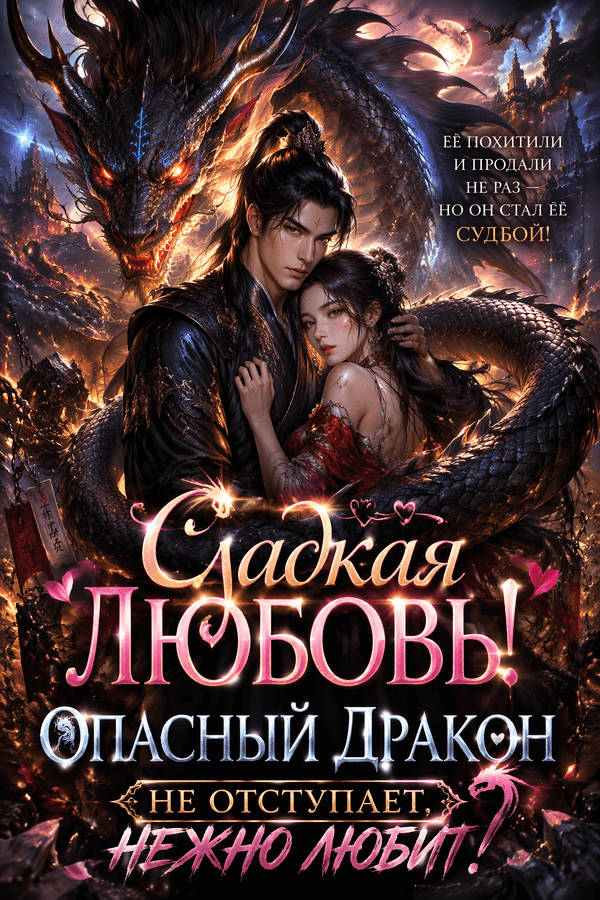 Сладкая любовь! Опасный дракон не отступает, нежно любит!