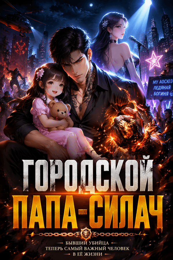 Городской папа-силач