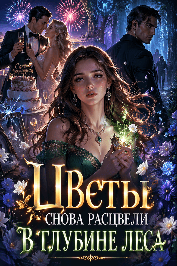Цветы снова расцвели в глубине леса