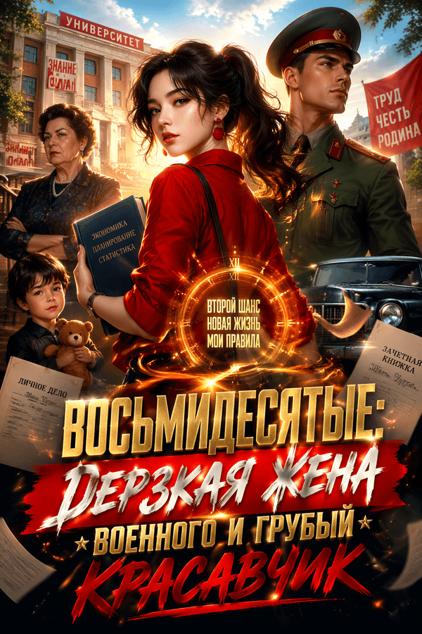 Восьмидесятые: Дерзкая жена военного и грубый красавчик