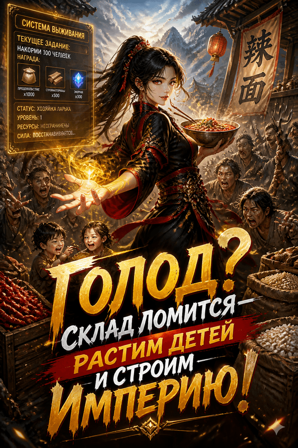 Голод? Склад ломится — растим детей и строим империю!