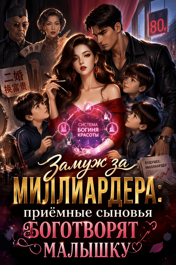 Замуж за миллиардера: приёмные сыновья боготворят малышку