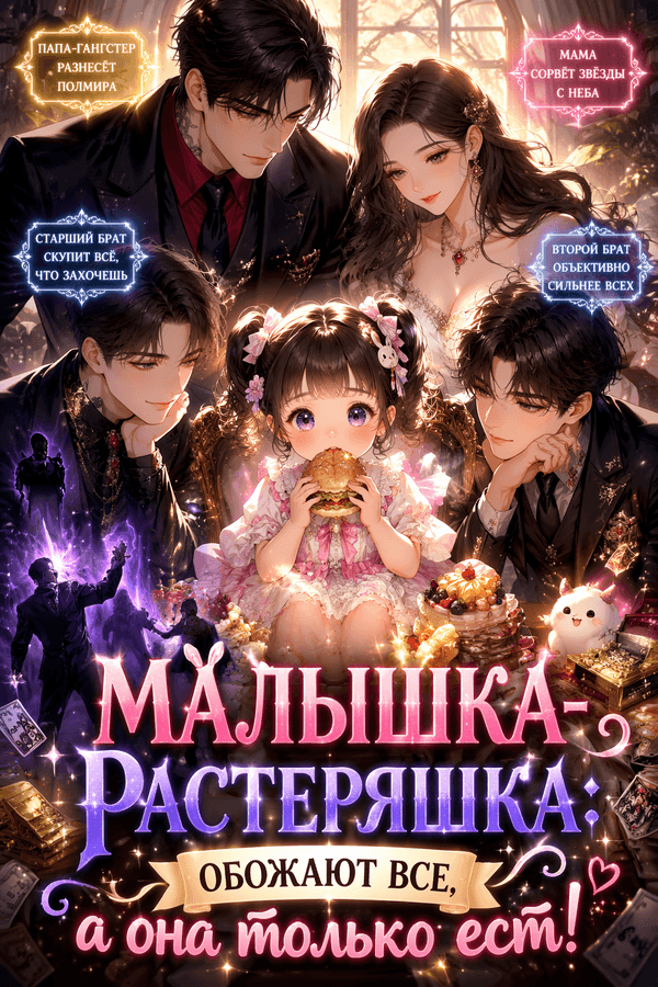 Малышка-растеряшка: обожают все, а она только ест!