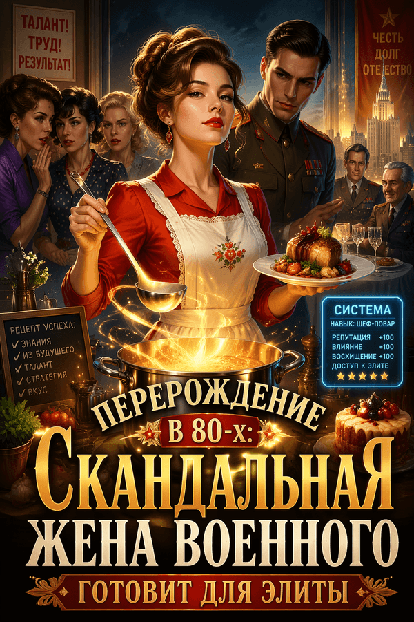 Перерождение в 80-х: Скандальная жена военного готовит для элиты