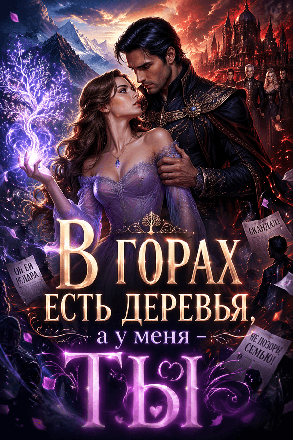 В горах есть деревья, а у меня — ты