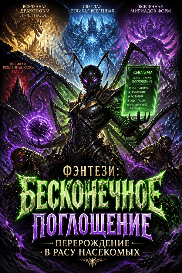 Фэнтези: Бесконечное поглощение. Перерождение в расу насекомых