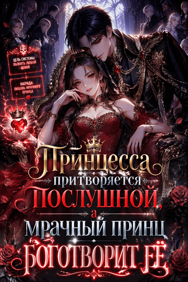Принцесса притворяется послушной, а мрачный принц боготворит её