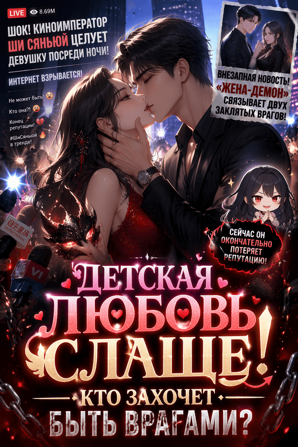 Детская любовь слаще! Кто захочет быть врагами?