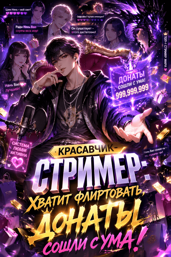 Красавчик-стример: Хватит флиртовать, донаты сошли с ума!