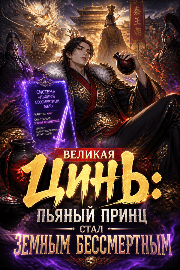 Великая Цинь: Пьяный принц стал земным бессмертным