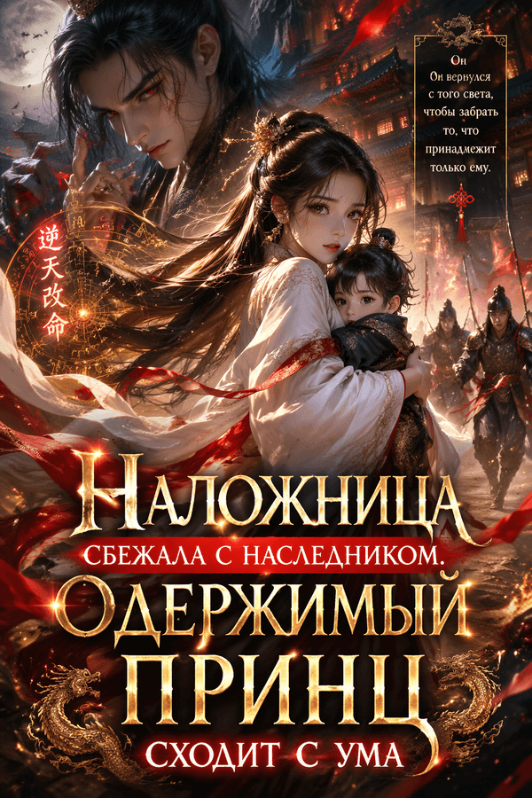 Наложница сбежала с наследником. Одержимый принц сходит с ума