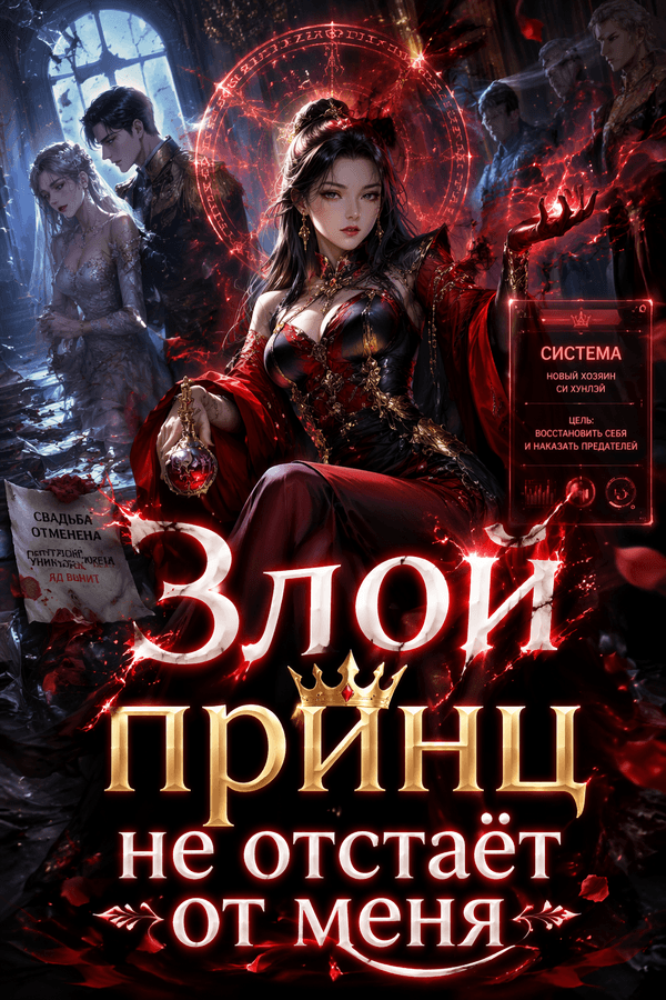 Злой принц не отстаёт от меня