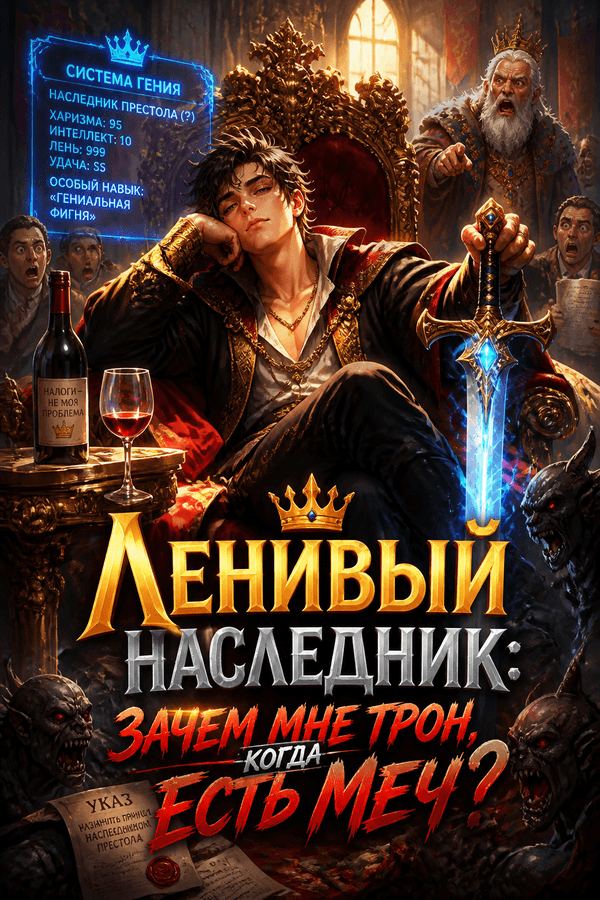 Ленивый наследник: зачем мне трон, когда есть меч?