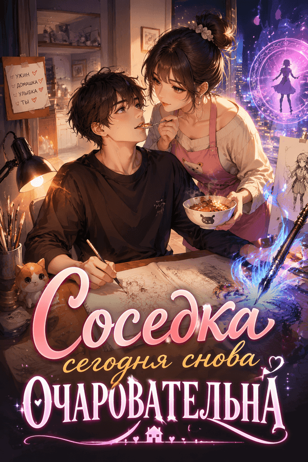 Соседка сегодня снова очаровательна