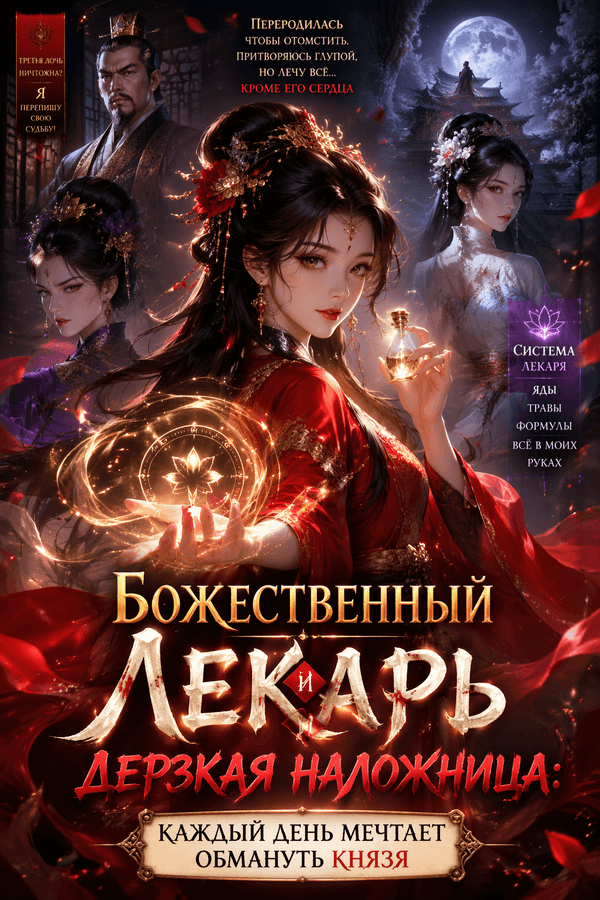 Божественный лекарь и дерзкая наложница: каждый день мечтает обмануть князя
