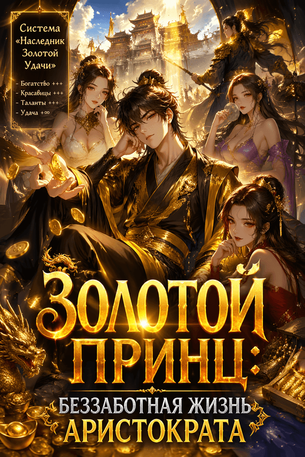 Золотой принц в дымке дождя