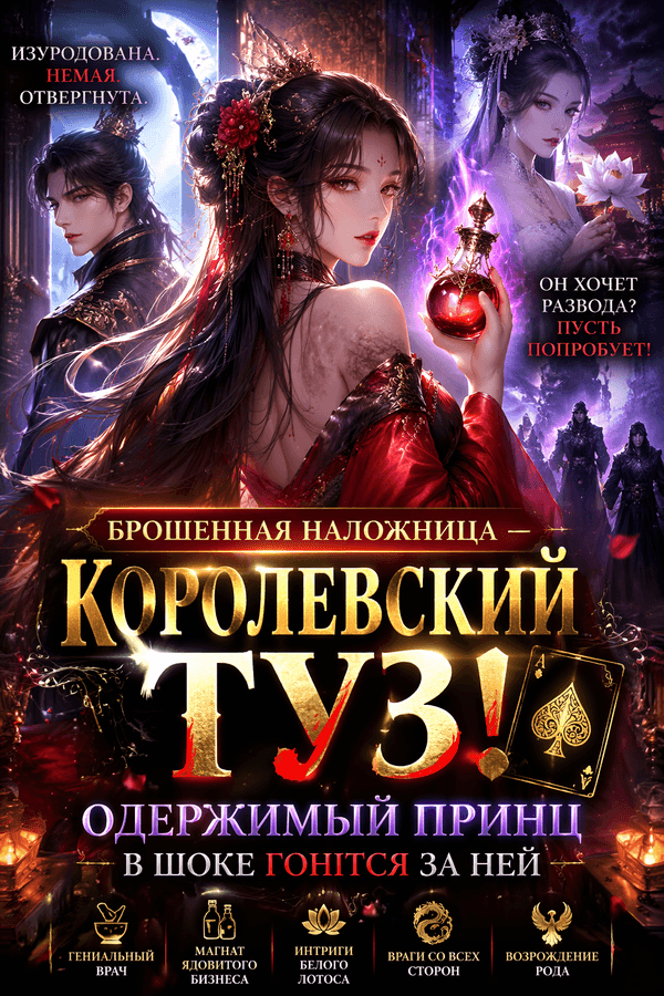 Брошенная наложница — королевский туз! Одержимый принц в шоке гонится за ней