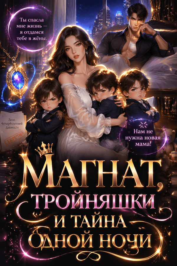 Магнат, тройняшки и тайна одной ночи