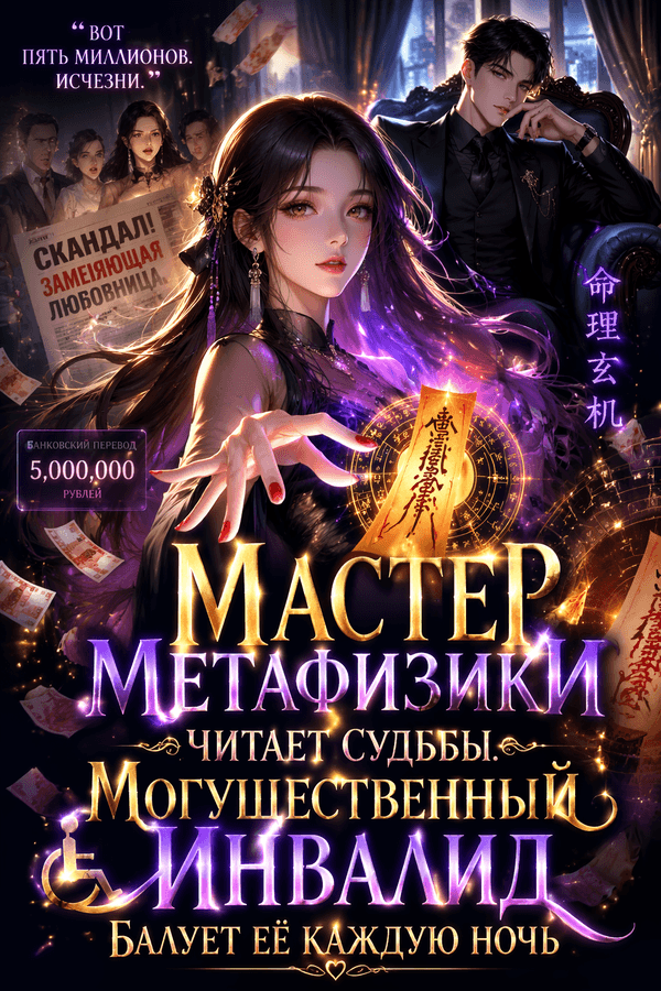 Мастер метафизики читает судьбы. Могущественный инвалид балует её каждую ночь