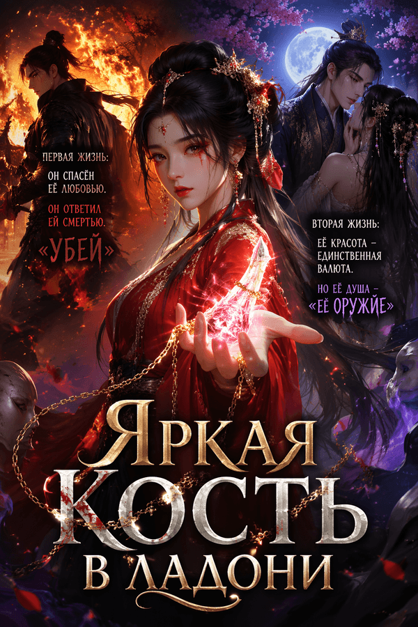 Яркая кость в ладони