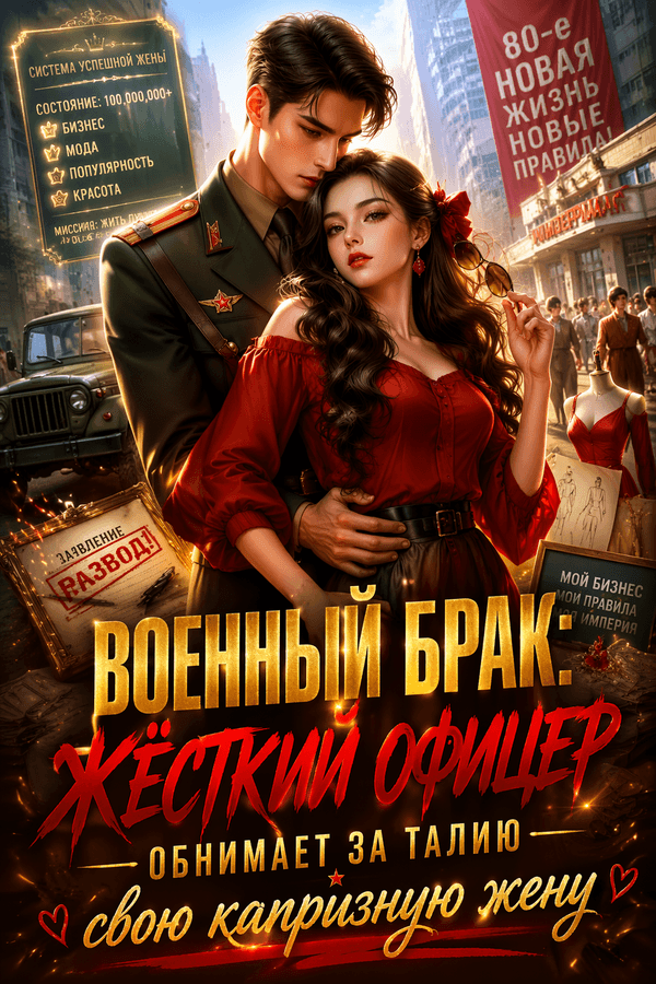 Военный брак: жёсткий офицер обнимает за талию свою капризную жену