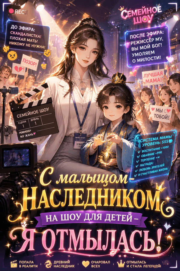 С малышом-наследником на шоу для детей — я отмылась!
