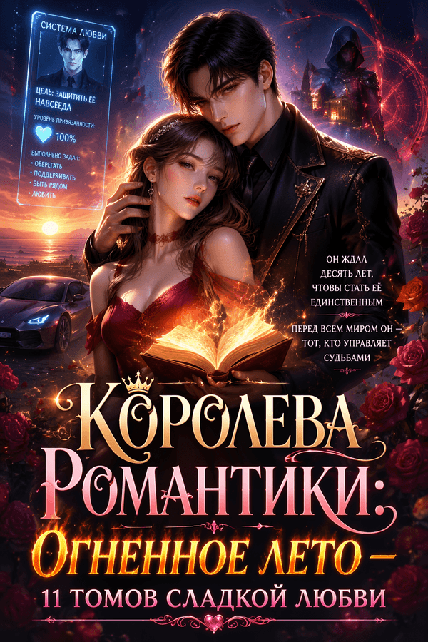 Королева романтики: Огненное лето — 11 томов сладкой любви