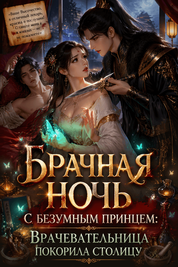 Брачная ночь с безумным принцем: врачевательница покорила столицу